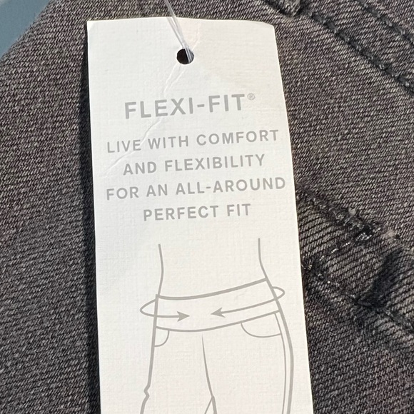 Liz Clairborne Grey Mid Rise Classic Skinny Jeans - Picture 10 of 12